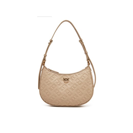 PINKO Torebka Half Moon Mini Fl PE 25 PLTT 102790 A1YB Beżowy ze sklepu MODIVO w kategorii Torebki damskie - zdjęcie 185030929