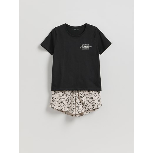 Reserved - Piżama dwuczęściowa - beżowy Reserved M Reserved