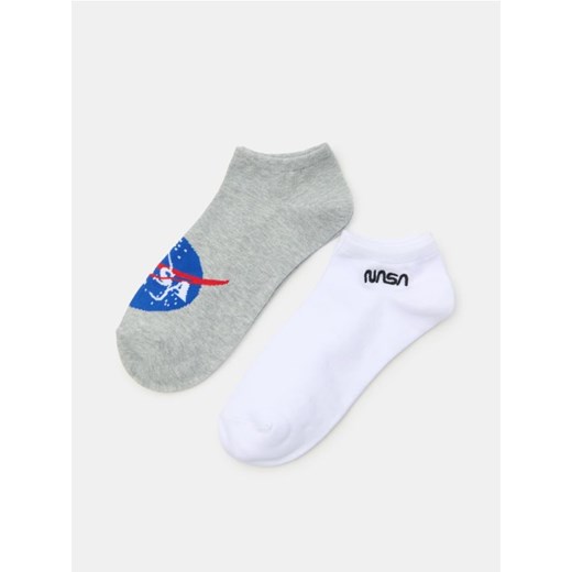 Sinsay - Skarpetki stopki NASA 2 pack - wielobarwny ze sklepu Sinsay w kategorii Skarpetki damskie - zdjęcie 185032165