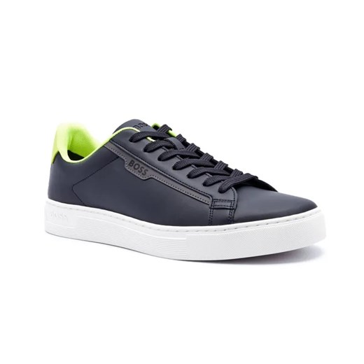 BOSS BLACK Skórzane sneakersy Rhys ze sklepu Gomez Fashion Store w kategorii Buty sportowe męskie - zdjęcie 185033206
