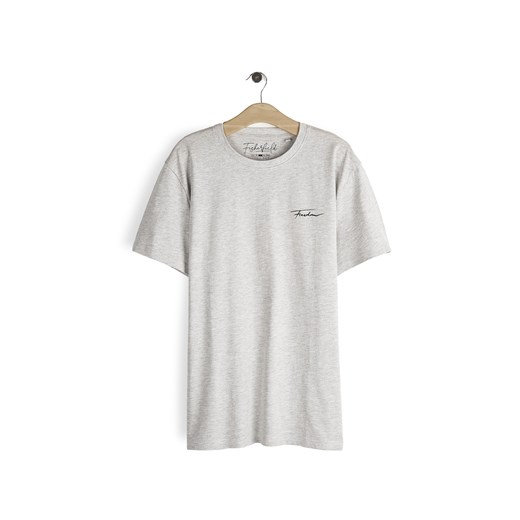 GATE Bawełniana koszulka z wypukłym napisem S ze sklepu gateshop w kategorii T-shirty męskie - zdjęcie 185033686