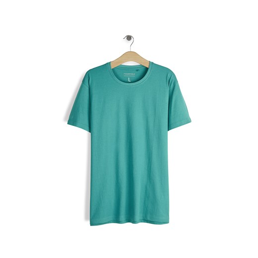 GATE T-shirt basic z bawełny slim fit S ze sklepu gateshop w kategorii T-shirty męskie - zdjęcie 185033716