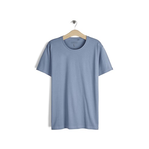 GATE T-shirt basic z bawełny slim fit S ze sklepu gateshop w kategorii T-shirty męskie - zdjęcie 185033717