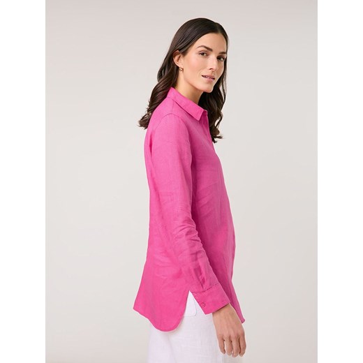 Gerry Weber Lniana bluzka w kolorze różowym Gerry Weber 44 Limango Polska okazyjna cena