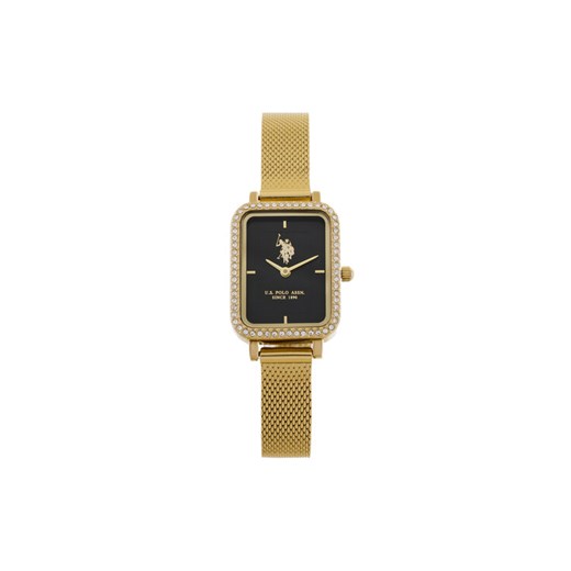 Zegarek U.S. Polo Assn. Odette USP8390BK Złoty ze sklepu eobuwie.pl w kategorii Zegarki - zdjęcie 185033945