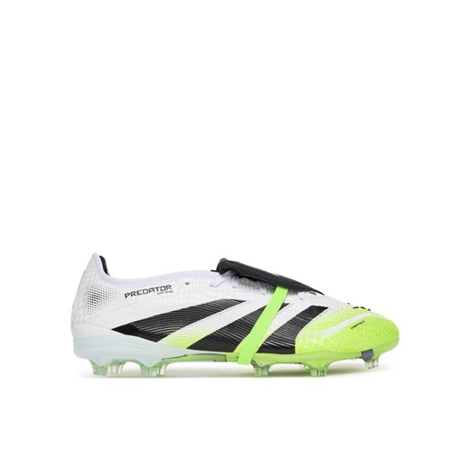 Buty do piłki nożnej adidas Predator Pro Fold-Over Tongue Firm Ground JS4071 Biały ze sklepu eobuwie.pl w kategorii Buty sportowe męskie - zdjęcie 185033955
