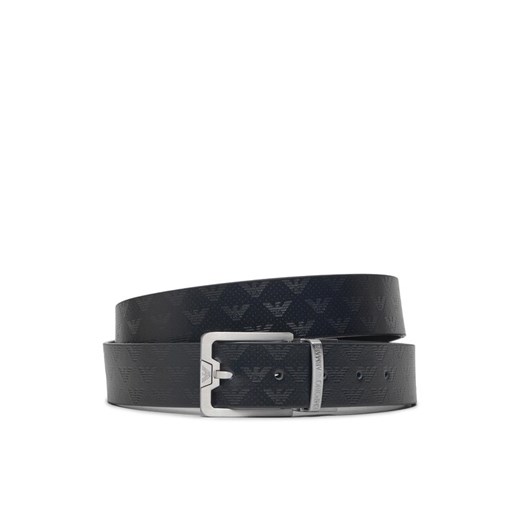 Pasek Męski Emporio Armani Y4S502 Y221E 88017 Czarny ze sklepu eobuwie.pl w kategorii Paski męskie - zdjęcie 185033977