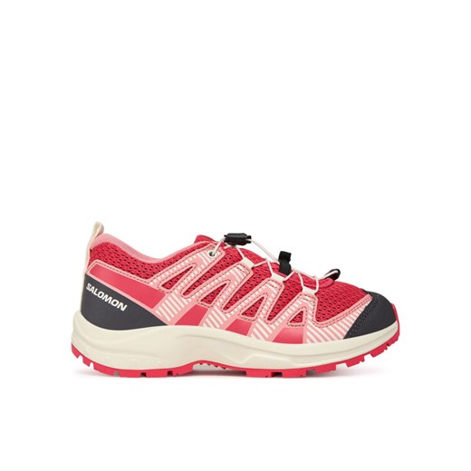 Trekkingi Salomon Xa Pro V8 L47960600 Czerwony ze sklepu eobuwie.pl w kategorii Buty trekkingowe dziecięce - zdjęcie 185033987