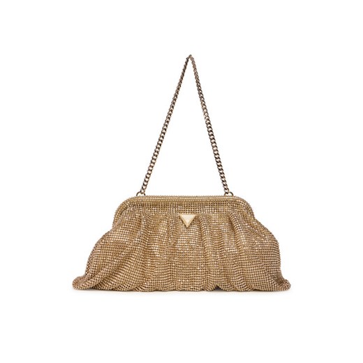 Torebka Guess Zalina Mini HWRP93 50710 Złoty ze sklepu eobuwie.pl w kategorii Kopertówki - zdjęcie 185033998