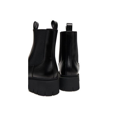 Sztyblety HUGO Kris 50548214 Czarny 41 eobuwie.pl