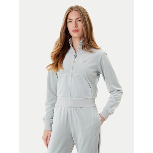 Guess Bluza V3BQ22 K0232 Zielony Regular Fit ze sklepu MODIVO w kategorii Bluzy damskie - zdjęcie 185034658