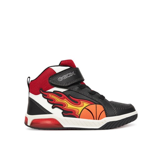 Geox Sneakersy J Inek J569CC 05411 C0048 S Czarny ze sklepu MODIVO w kategorii Buty sportowe dziecięce - zdjęcie 185034697