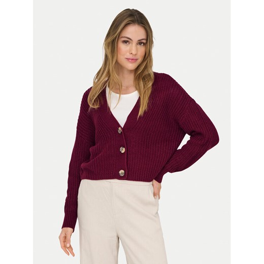 ONLY Kardigan Carol 15211521 Kolorowy Regular Fit ze sklepu MODIVO w kategorii Swetry damskie - zdjęcie 185034849