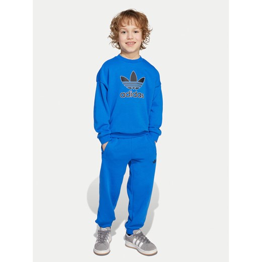 adidas Dres JY1151 Niebieski Loose Fit ze sklepu MODIVO w kategorii Dresy chłopięce - zdjęcie 185034865