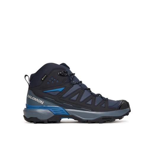 Salomon Trekkingi X Ultra 360 Mid Gore-Tex L47864800 Granatowy ze sklepu MODIVO w kategorii Buty trekkingowe męskie - zdjęcie 185034878
