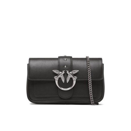 Pinko Torebka Love One Pocket C PE 23 PLTT 100061 A0F1 Czarny ze sklepu MODIVO w kategorii Kopertówki - zdjęcie 185034896