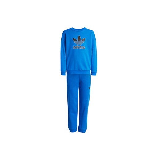 adidas Dres JY1151 Niebieski Loose Fit 3_4Y MODIVO