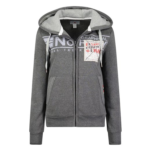 Geographical Norway Bluza &quot;Gwen&quot; w kolorze szarym ze sklepu Limango Polska w kategorii Bluzy damskie - zdjęcie 185036975