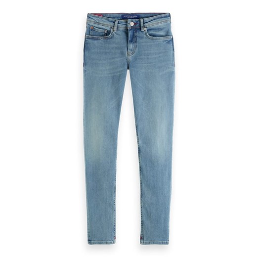 Scotch &amp; Soda Dżinsy - Skinny fit - w kolorze błękitnym ze sklepu Limango Polska w kategorii Jeansy damskie - zdjęcie 185037007