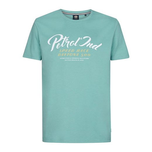 Petrol Industries Koszulka w kolorze turkusowym ze sklepu Limango Polska w kategorii T-shirty męskie - zdjęcie 185037078