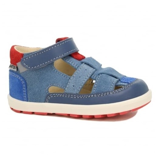 Mini First Steps Bartek 11694-020, Dla Chłopców, Niebiesko-Czerwony ze sklepu Wojas w kategorii Sandały dziecięce - zdjęcie 185037887