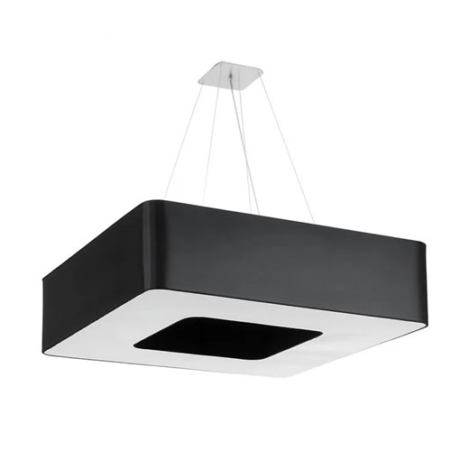 Czarny plafon wiszący 80cm M140 H2-A05 ze sklepu Edinos.pl w kategorii Lampy sufitowe - zdjęcie 185038149