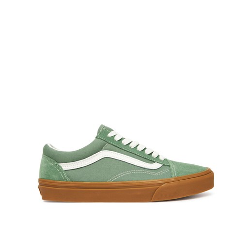 Tenisówki Vans Old Skool VN000D9Y17P1 Zielony ze sklepu eobuwie.pl w kategorii Trampki damskie - zdjęcie 185038379