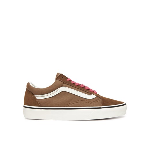 Tenisówki Vans Old Skool VN000D6WRPK1 Brązowy ze sklepu eobuwie.pl w kategorii Trampki damskie - zdjęcie 185038389