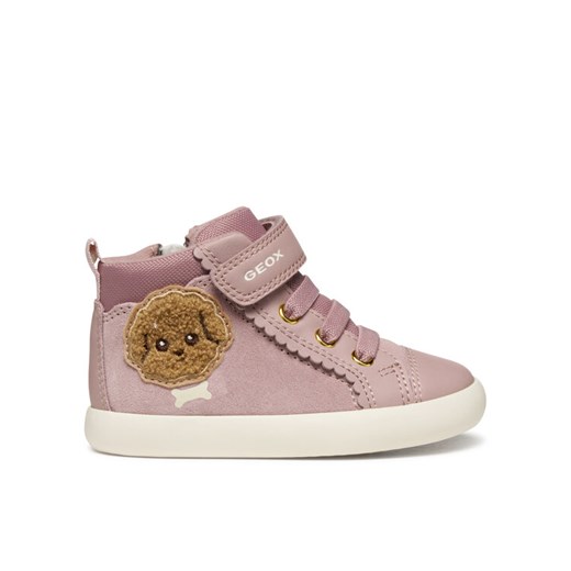 Sneakersy Geox B Gisli B561MB 022BC C8056 S Różowy ze sklepu eobuwie.pl w kategorii Buty sportowe dziecięce - zdjęcie 185038427