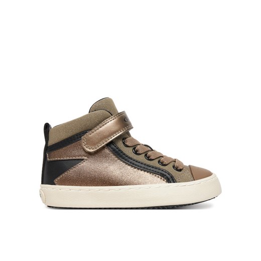 Sneakersy Geox J Kalispera J944GM 0NFGN C0533 M Brązowy ze sklepu eobuwie.pl w kategorii Buty sportowe dziecięce - zdjęcie 185038436