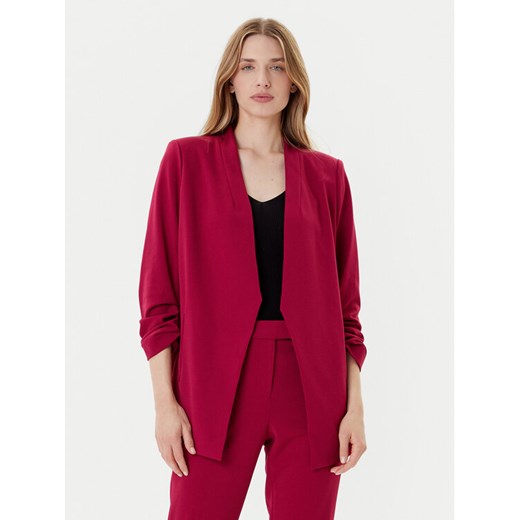 DKNY Marynarka P9RCAAWI Bordowy Regular Fit ze sklepu MODIVO w kategorii Marynarki damskie - zdjęcie 185039026