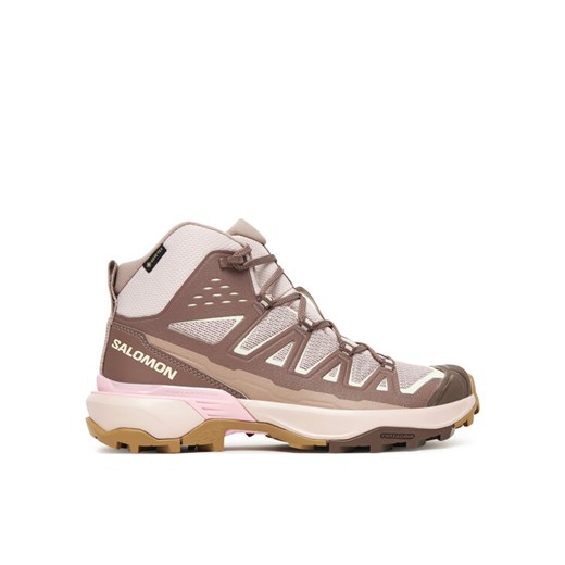 Salomon Trekkingi X Ultra 360 Edge Mid Gore-Tex L47982000 Brązowy ze sklepu MODIVO w kategorii Buty trekkingowe damskie - zdjęcie 185039045