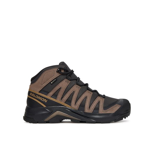 Salomon Trekkingi X-Adventure Recon Mid Gore-Tex L47814500 Szary ze sklepu MODIVO w kategorii Buty trekkingowe męskie - zdjęcie 185039068