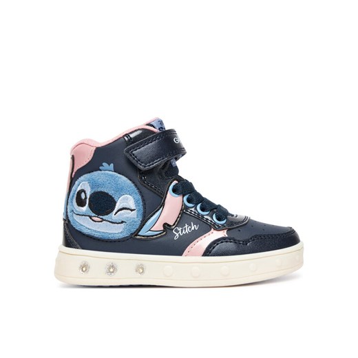 Geox Sneakersy J Skylin J568WH 0BCKN C0694 M Granatowy ze sklepu MODIVO w kategorii Buty sportowe dziecięce - zdjęcie 185039096
