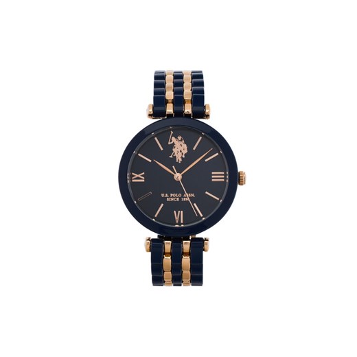 U.S. Polo Assn. Zegarek Zaira USP8376BL Granatowy ze sklepu MODIVO w kategorii Zegarki - zdjęcie 185039178