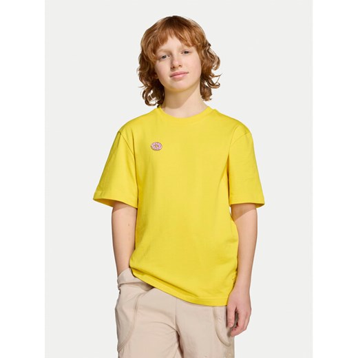 adidas T-Shirt The Simpsons Graphics JM0818 Żółty Loose Fit ze sklepu MODIVO w kategorii T-shirty chłopięce - zdjęcie 185039185