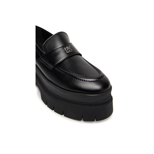 HUGO Loafersy Kris 50548194 Czarny 40 MODIVO