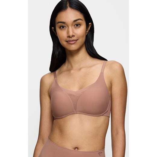 Triumph biustonosz bez fiszbin Shape Smart 10209594-6901, Kolor jasnobrązowy, Rozmiar 1, Triumph ze sklepu Primodo w kategorii Biustonosze - zdjęcie 185040188