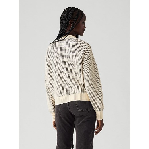 Levi&apos;s Kardigan w kolorze kremowo-niebiesko-czarnym L okazyjna cena Limango Polska