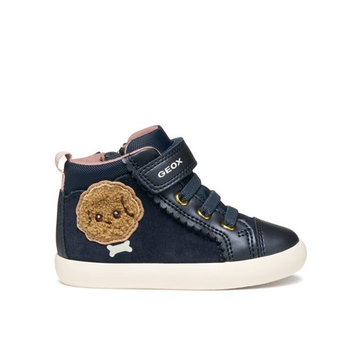 Sneakersy Geox B Gisli B561MB 022NF C4021 M Granatowy ze sklepu eobuwie.pl w kategorii Buty sportowe dziecięce - zdjęcie 185040545