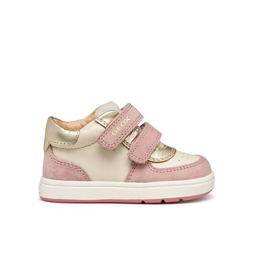 Sneakersy Geox B Biglia B564CA 02244 C1MA8 Écru ze sklepu eobuwie.pl w kategorii Buty sportowe dziecięce - zdjęcie 185040546