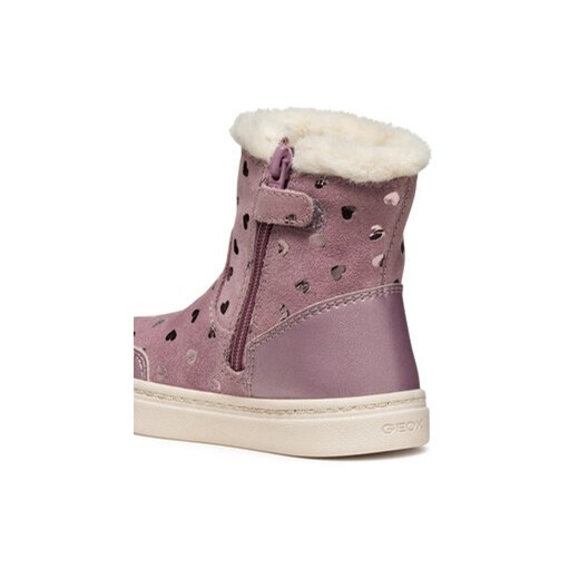 Kozaki Geox B Nashik B563HB 0BSNF C8025 S Różowy Geox 27 eobuwie.pl