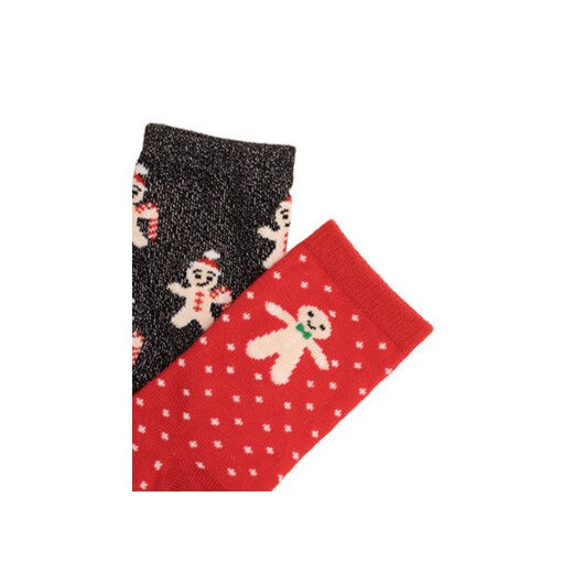 Zestaw 2 par wysokich skarpet dziecięcych Nelli Blu 7KB-005-AW23 (2-pack) Nelli Blu 27_30 eobuwie.pl