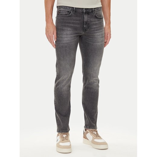 BOSS Jeansy Delaware Bo 50544635 Szary Slim Fit ze sklepu MODIVO w kategorii Jeansy męskie - zdjęcie 185040757