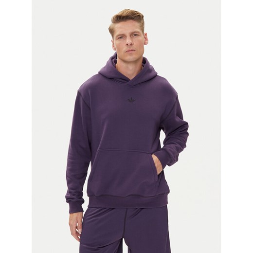 adidas Bluza Distressed Graphic JY2729 Fioletowy Loose Fit ze sklepu MODIVO w kategorii Bluzy męskie - zdjęcie 185040805