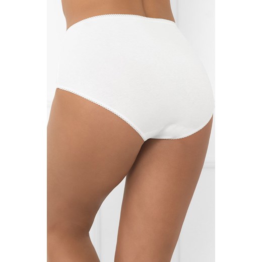 Figi damskie wysokie białe Libra maxi, Kolor biały, Rozmiar M, Italian Fashion ze sklepu Intymna w kategorii Majtki damskie - zdjęcie 185041325