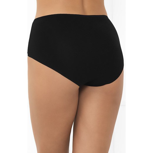Figi damskie wysokie czarne Libra maxi, Kolor czarny, Rozmiar M, Italian Fashion ze sklepu Intymna w kategorii Majtki damskie - zdjęcie 185041328