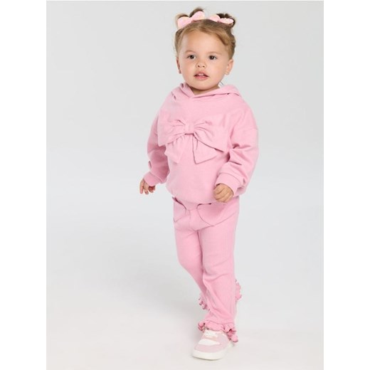 Sinsay - Bluza z ozdobną kokardą - różowy - id: 058EU-30X - marki Sinsay - 185042837 Sinsay - Bluza z ozdobną kokardą - różowy ze sklepu Sinsay w kategorii Bluzy i swetry - zdjęcie 185042837