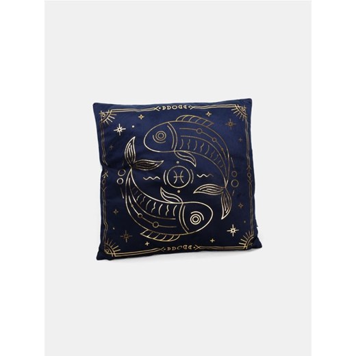 Sinsay - Poduszka ze znakiem zodiaku - ryby - granatowy ze sklepu Sinsay w kategorii Dom - zdjęcie 185042866