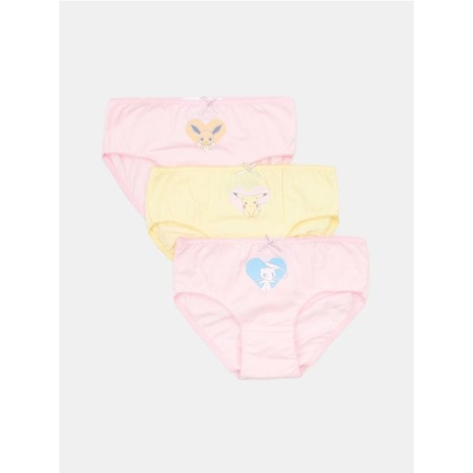 Sinsay - Majtki 3 pack Pokemon - wielobarwny ze sklepu Sinsay w kategorii Majtki dziecięce - zdjęcie 185042927